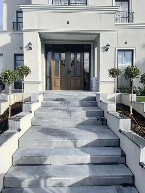 Belgium Blue Sandblasted Limestone