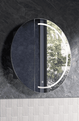 Pearl LED Collection Shaving Cabinet & Mirror