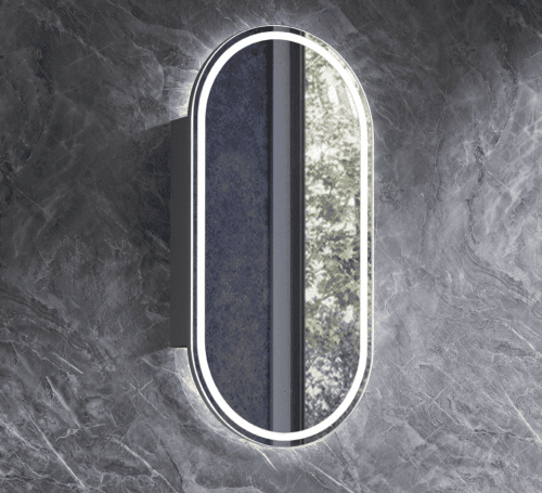 Krystal LED Collection Shaving Cabinet & Mirror