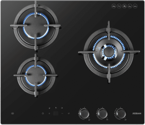 ROBAM H32 Glass 3 Burners (600mm)
