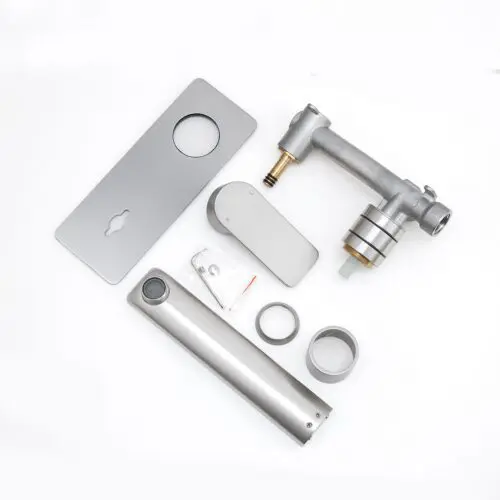 VOG- Brushed Nickel Spout Mixer
