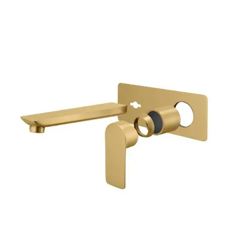 VOG- Brushed Brass Spout Mixer