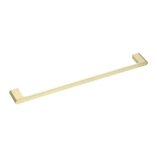 VOG- 800mm Light Brushed Brass Single Towel Rail