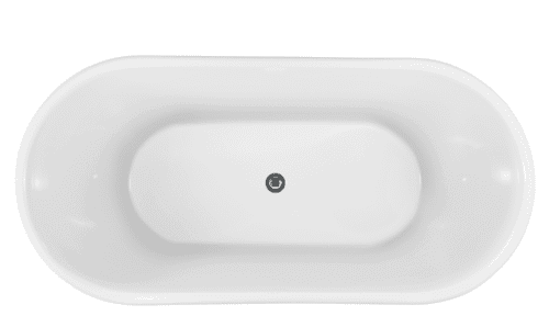 1700x780x600mm Berri Free standing Matte White