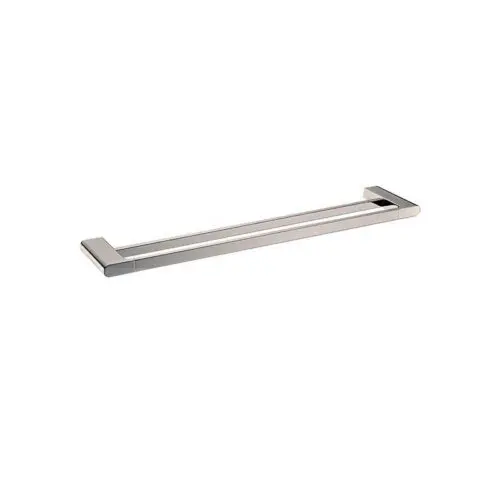 VOG Series Brushed Nickel Double Towel Rail 600mm