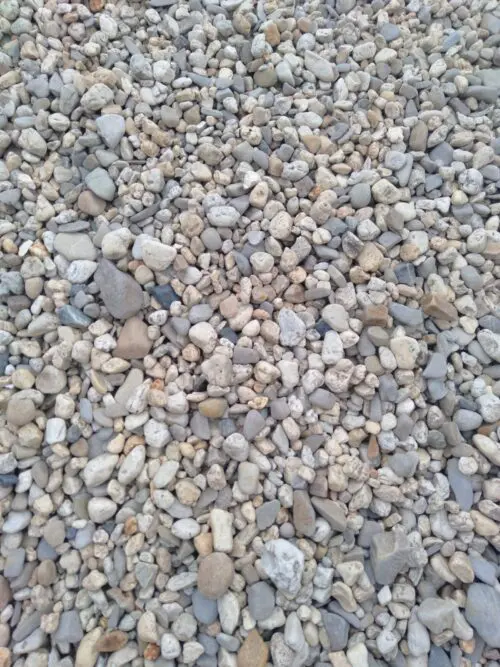 White Grey Pebbles 20mm-100mm / m³