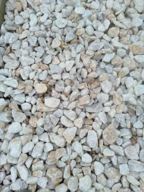 White Ice Pebbles 30mm-50mm / m³