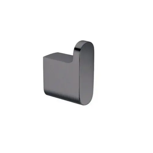 VOG Series Gun Metal Grey Round Robe Hook