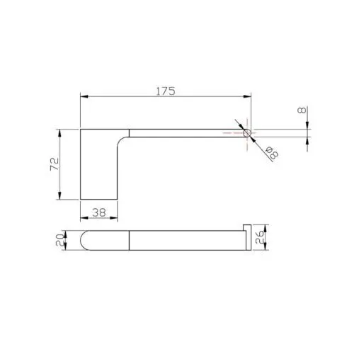 VOG Series Brushed Nickel Toilet Paper Holder