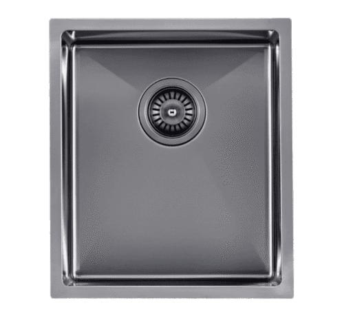 390x450x215mm 1.2mm Handmade Top/Undermount Single Bowl Kitchen Sink