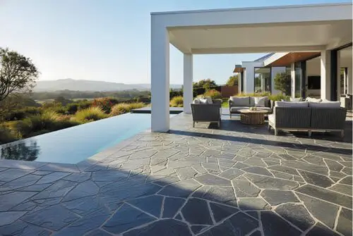 Queensland Porphyry Grey Crazy Paving