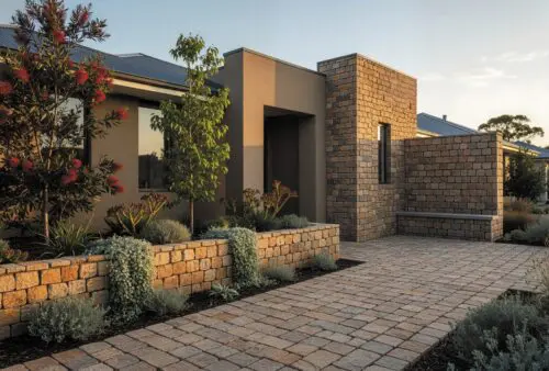 Queensland Porphyry Brown Cobble Stone