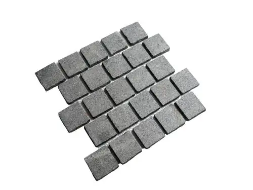 Ash Grey Granite cobblestone