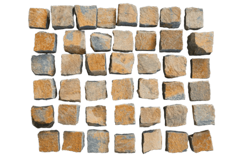 Queensland Porphyry Brown Cobble Stone