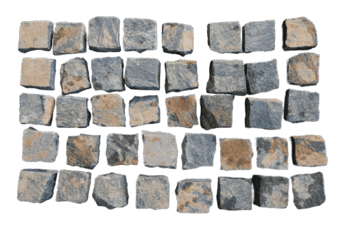 Queensland Porphyry Grey Cobble Stone