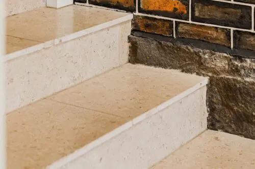 Sinai Pearl Brushed Tumbled Limestone