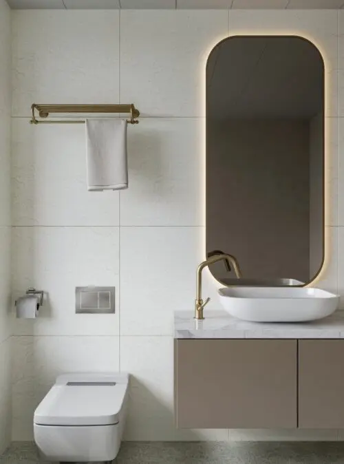 Ultra White Slate textured porcelain tile for bright coastal and modern minimalist interiors