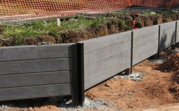 Blackwood Concrete Sleeper Retaining Walls