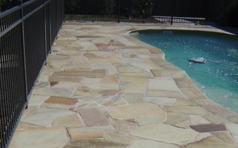 Desert Sand Sandstone Crazy Paving