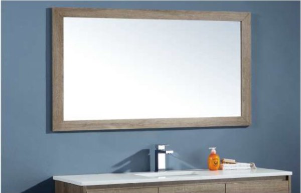750mm Framed Mirror Ks 7575 Buildmart, White Framed Mirror Australia