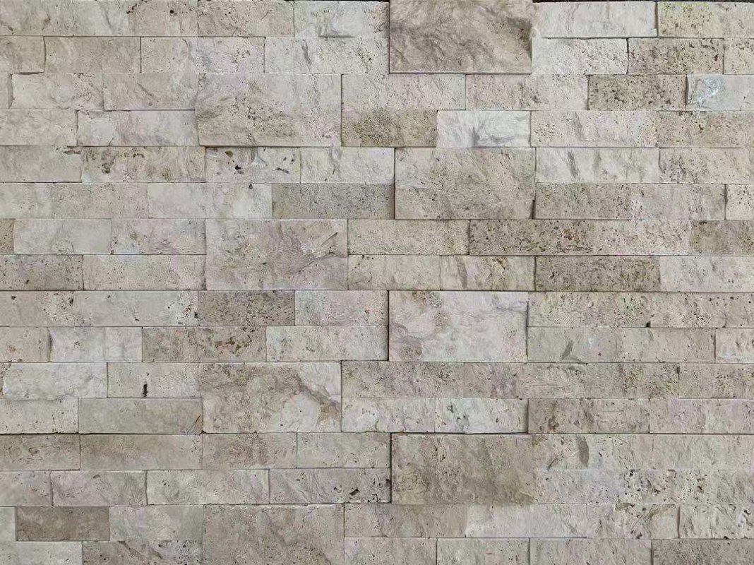 Classic Travertine Deluxe Stacked Stone BuildMart Australia