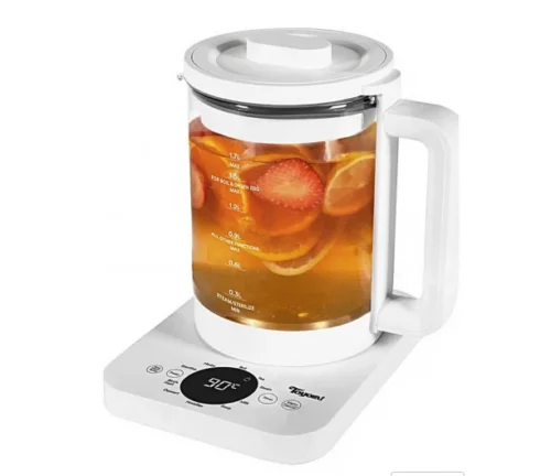 Fotile Clear Brew Borosilicate Glass Kettle WK1717| Smart Touch Control · Multi-Function Heating · Long-Lasting Keep Warm