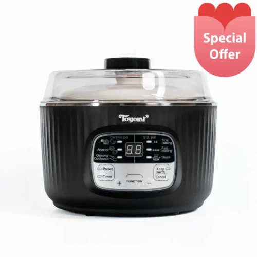 Fotile Double Boil Cooker SC1822| 3-in-1 Function · 304 Stainless Steel Inner Pot · Gentle & Even Heating