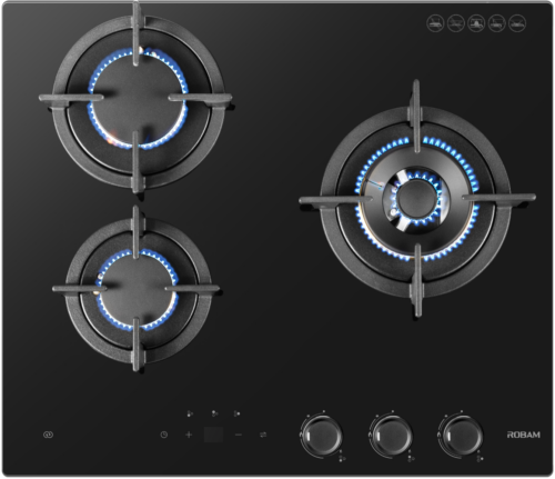 ROBAM H32 Glass 3 Burners (600mm)