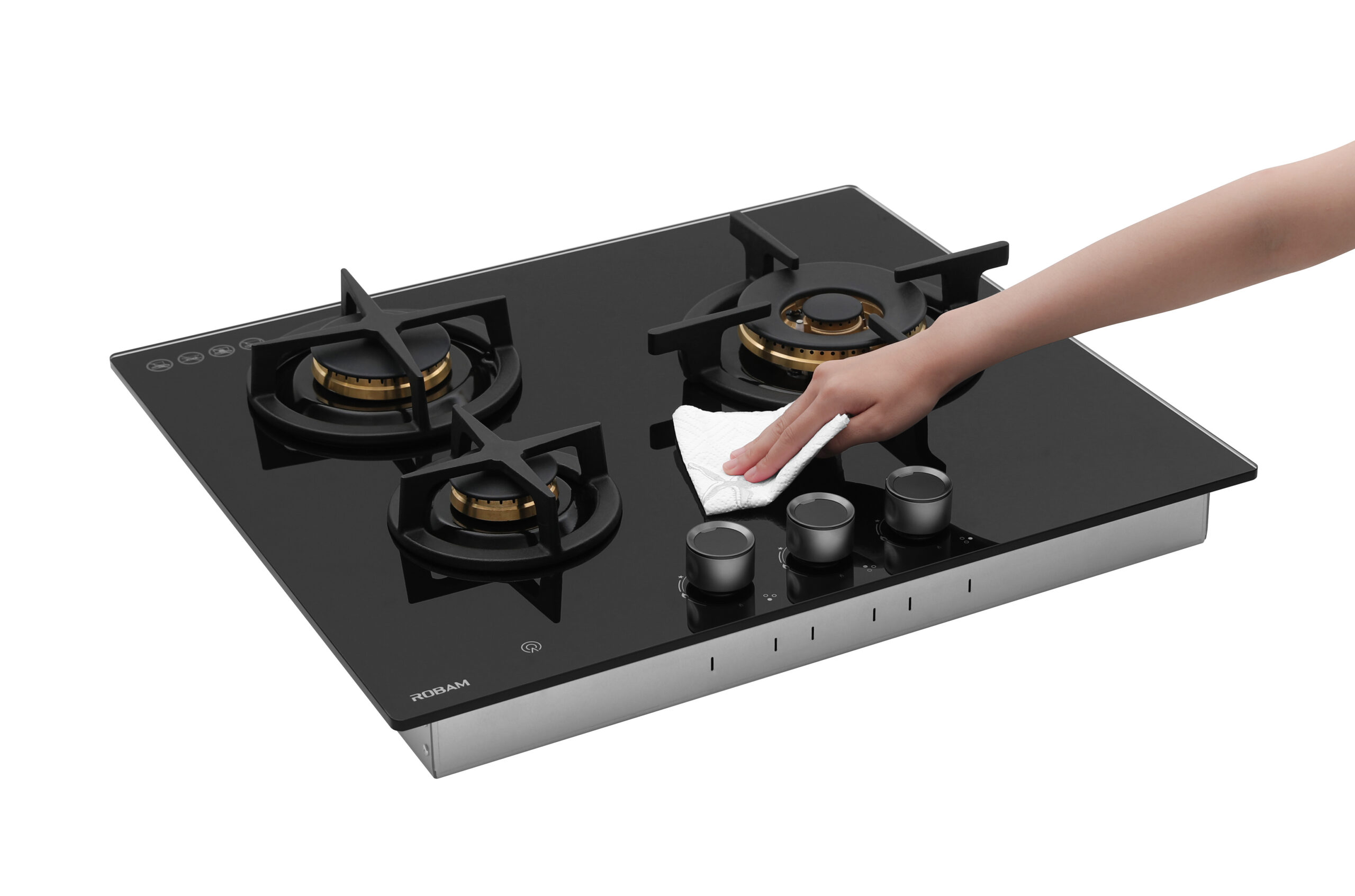 ROBAM H70 Glass 3 Burner (600mm)