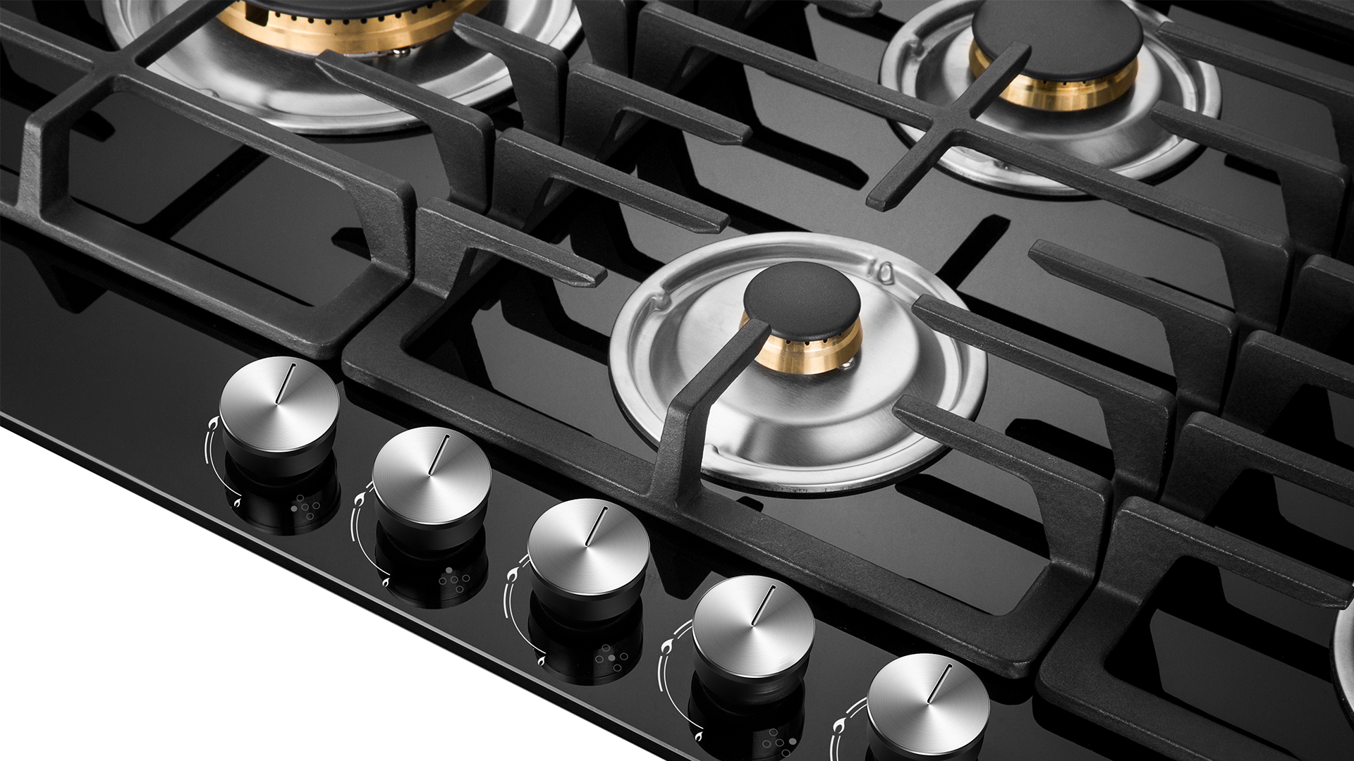ROBAM B510 Glass 5 Burner (900mm)