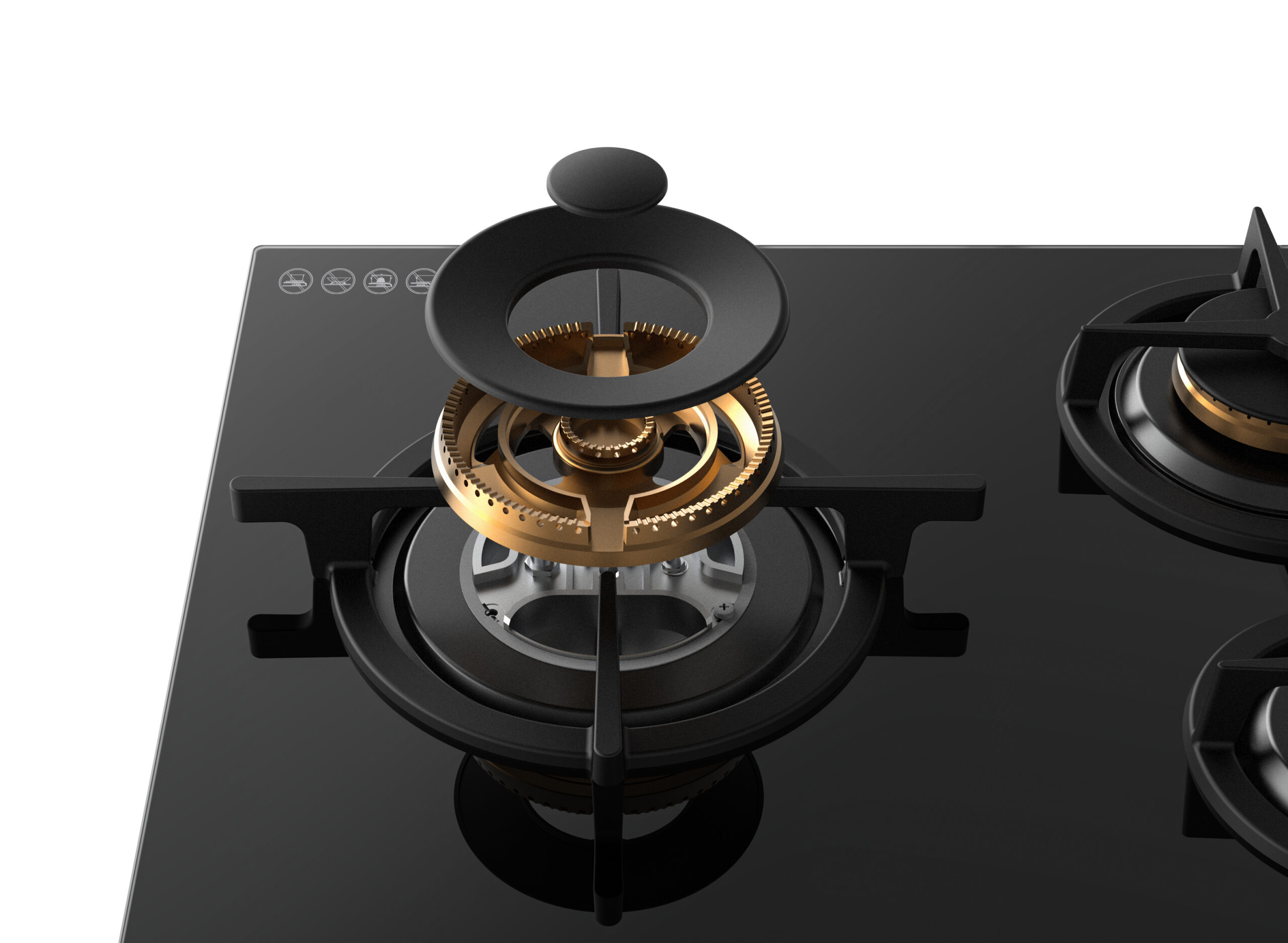 ROBAM H71 Glass 5 Burners (900mm)