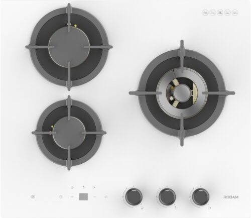 ROBAM H32W Glass 3 Burners (600mm)