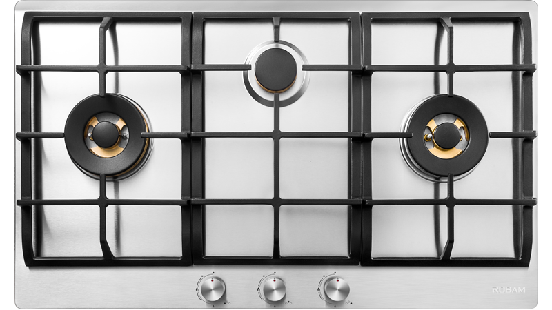 ROBAM G311 S/Steel 3 Burner (860mm)