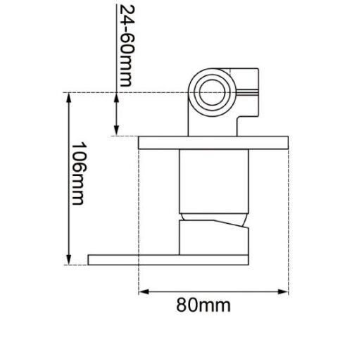 LUCID PIN Series OX0126-2-80.ST-NB Trim Kit(match CLPM)