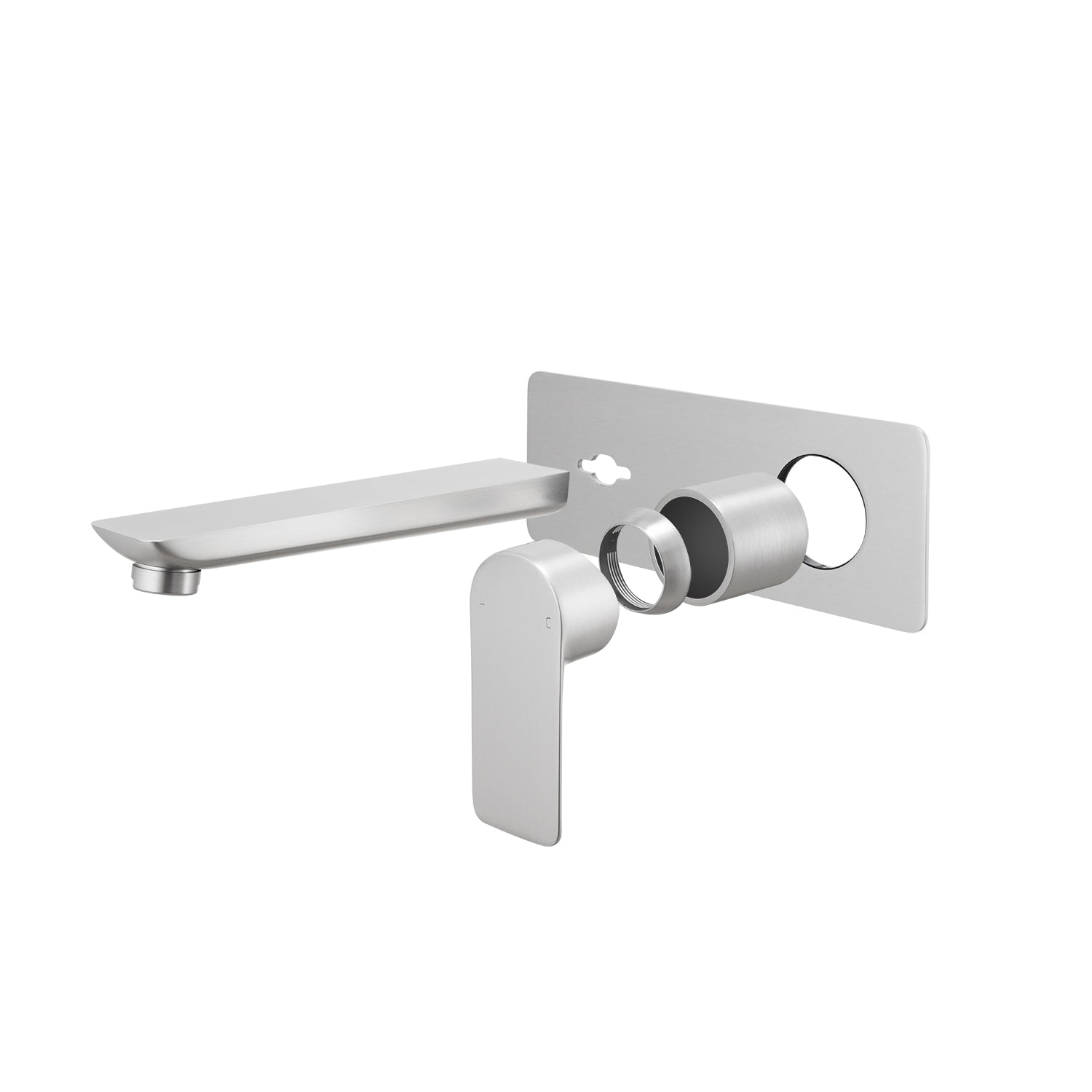 VOG- Brushed Nickel Spout Mixer
