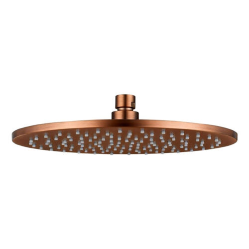 250mm Brushed Copper Shower Head