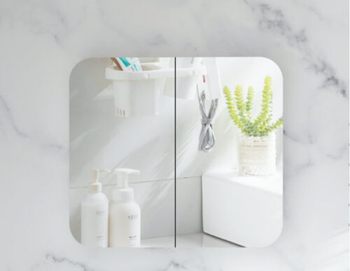 CARYSIL 900x800mm Grand MATTE WHITE Shaving Cabinet