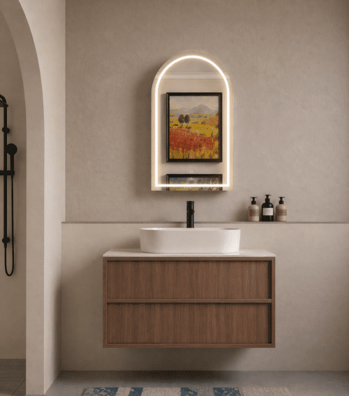 Navona 900MM Wall Hung Shaker Vanities without Stone Top