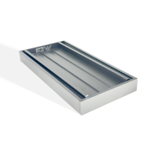 Muses Aluminium Brushed Silver Ezy Flow Tile Insert Grate 300 * 100 * 21mm