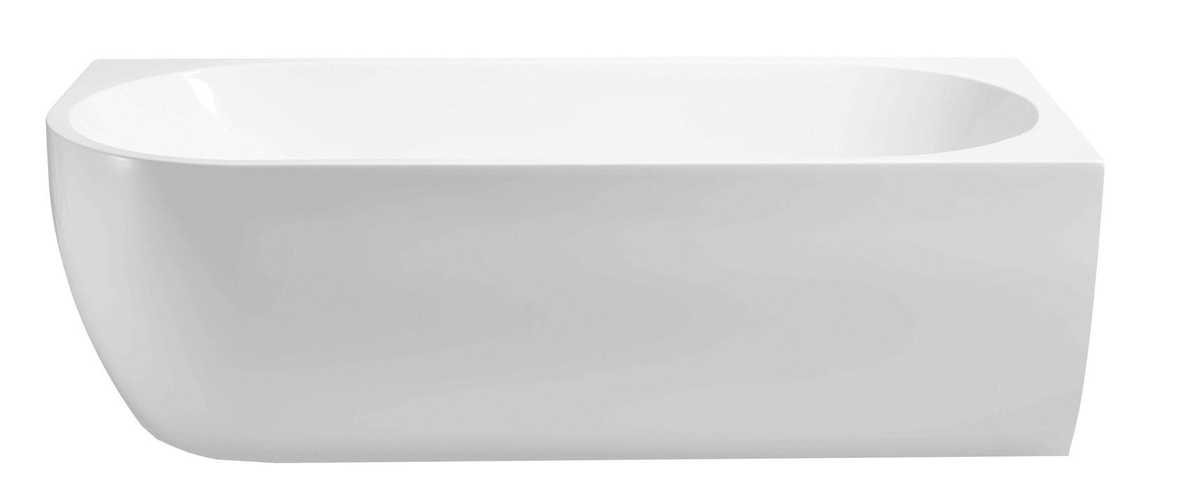 1700x800x600mm Gina Right Corner