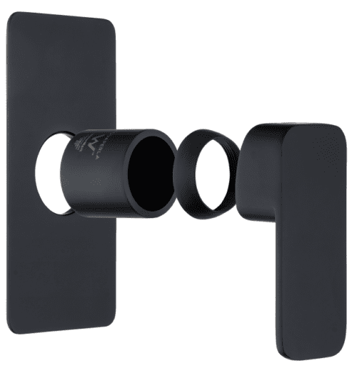 IVANO Series Black Wall Mixer Trim Kit (match CLPM)