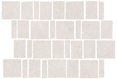 CAPUCIINO MISTO STONE MATT TUMBLED MIX MOSAIC
