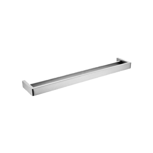 IVANO Series Square Chrome Double Towel Rail 600mm