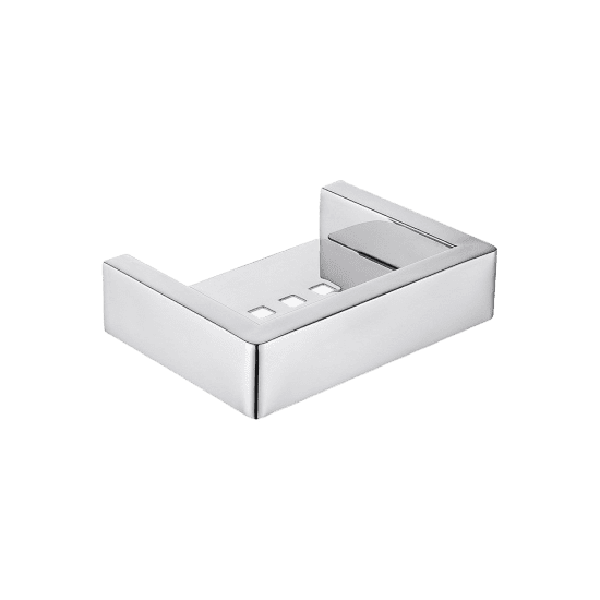 IVANO Series Square Chrome Soap Dish Holder