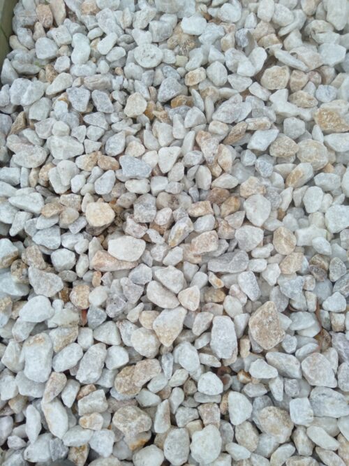 White Ice Pebbles 30mm-50mm