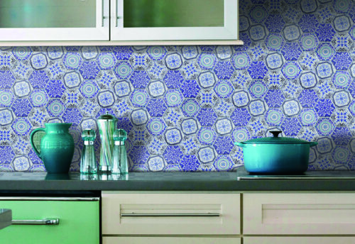 MOSAIC VIEWGRES ARABIA HEXAGON GLASS