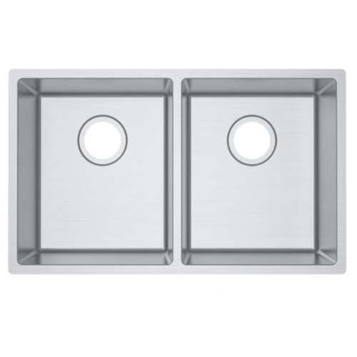 740x440x200mm 1.2mm Handmade Double Bowls Top/Undermount Kitchen/Laundry Sink