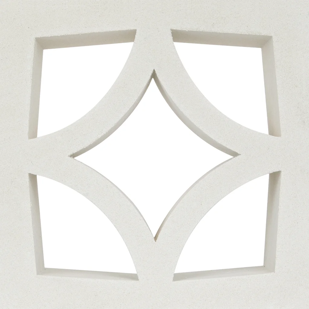Star Coloured Breeze Block 290mm x 290mm x 90mm