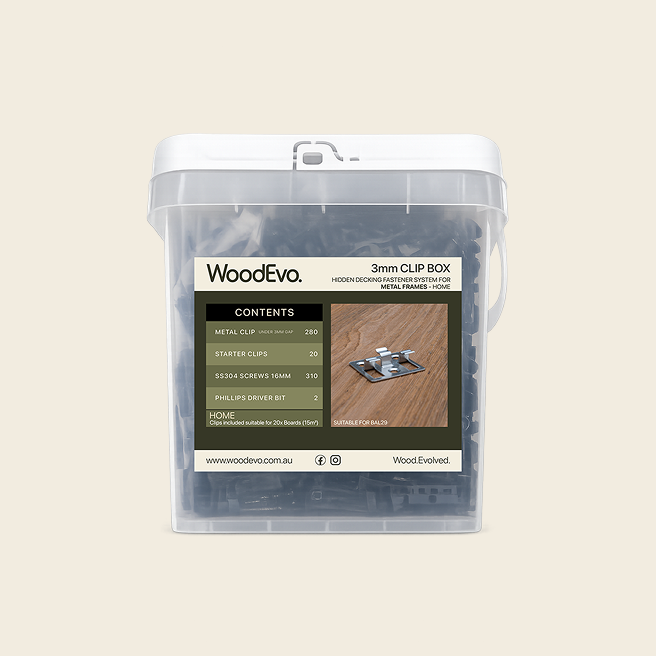 WoodEvo 3mm Clip Box