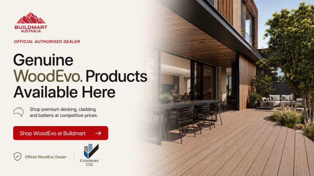 Building & Landscaping Supplies in Melbourne WoodEvo Decking Cladding premium composite decking boards in glen waverley